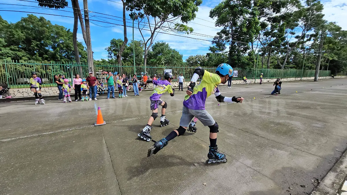 Carrera de patinaje